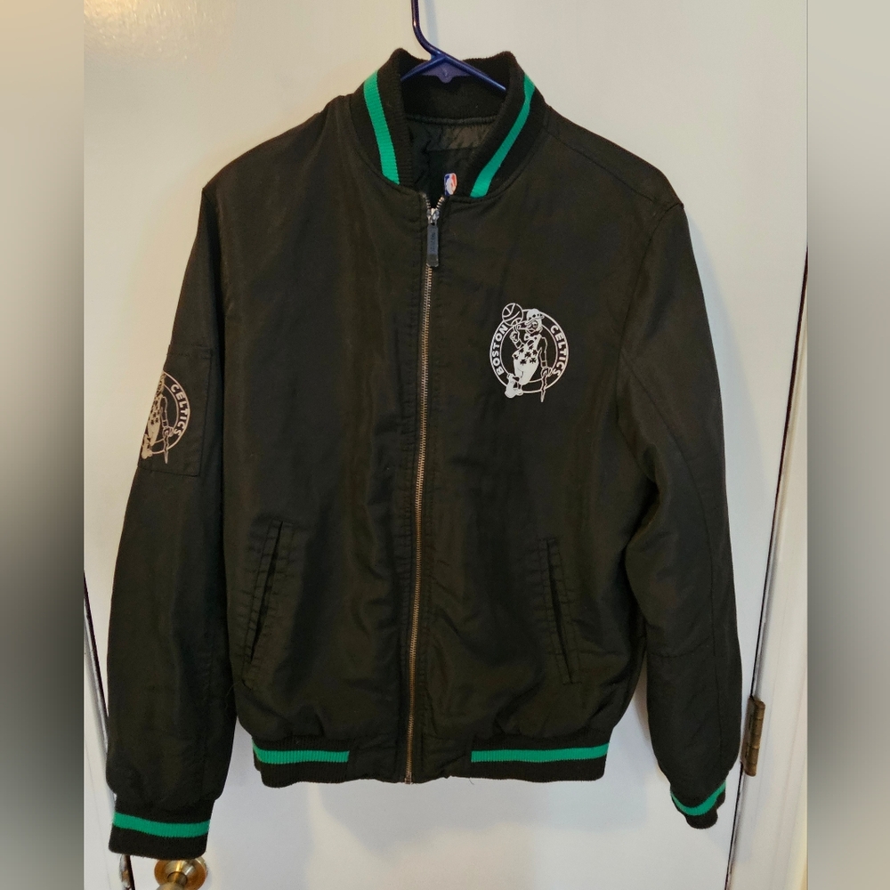 Boston Celtics Jacket Black Size Small